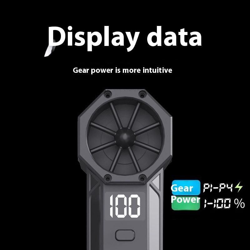 Vezeték nélküli erős turbo ventilátor