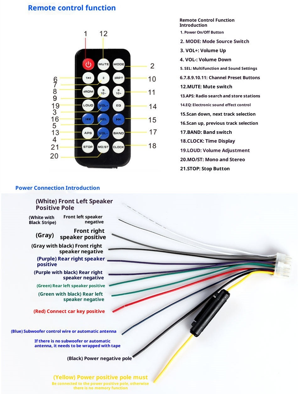 Retro Autós Bluetooth multimédiás lejátszó