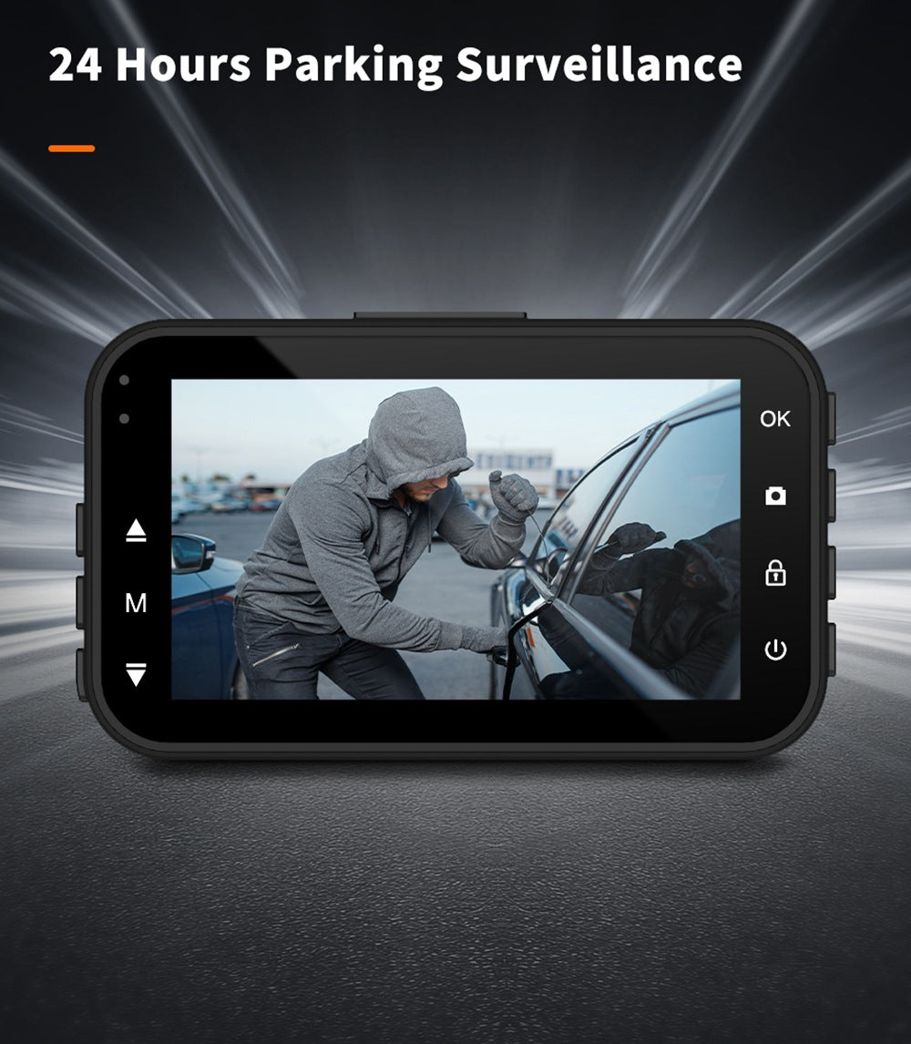 Prémium autós elülső-hátsó fedélzeti kamera 1080P HD